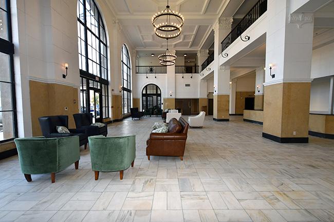 Lobby of The Lofts